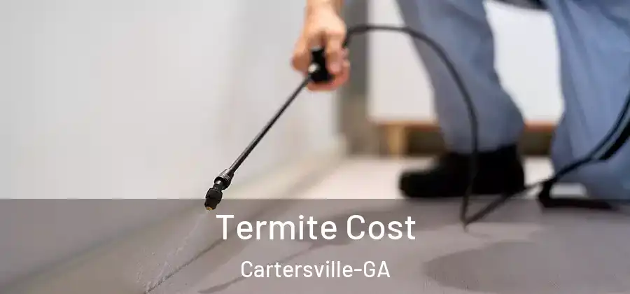 Termite Cost Cartersville-GA