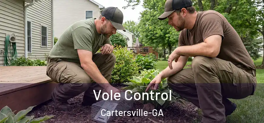 Vole Control Cartersville-GA